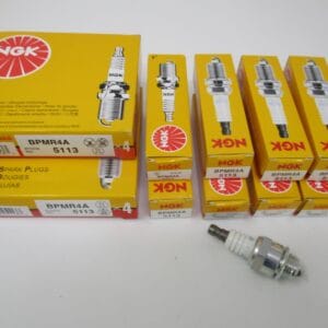 8 Genuine NGK 5113 BPMR4A Spark Plugs Solid Lawnmower