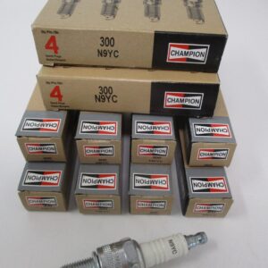 8 Genuine Champion 300 N9YC Spark Plugs for Small Engines