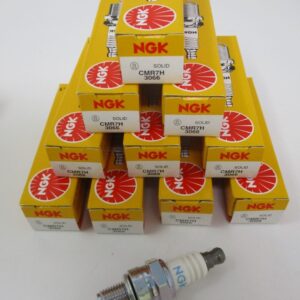 10 Genuine NGK 3066 CMR7H  Spark Plugs Resistor Small Engine