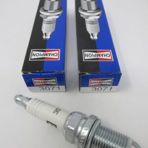 2 Genuine Champion 3071 RC12PYC Platinum Spark Plugs  Lawnmower
