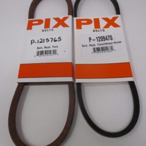For Toro Exmark 120-9470 & 121-5765 Traction V-Belts 30" Mower