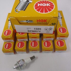 10 Genuine NGK 1589 BPMR7Y V-Power Plug Lawn Mower V-Power