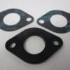 Genuine Kawasaki OEM carburetor insulator 16073-2240 and two 11061-2215 gaskets for FJ180V engine